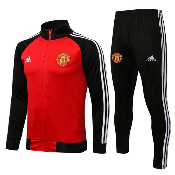 Chandal Manchester United 2022 Rojo Negro